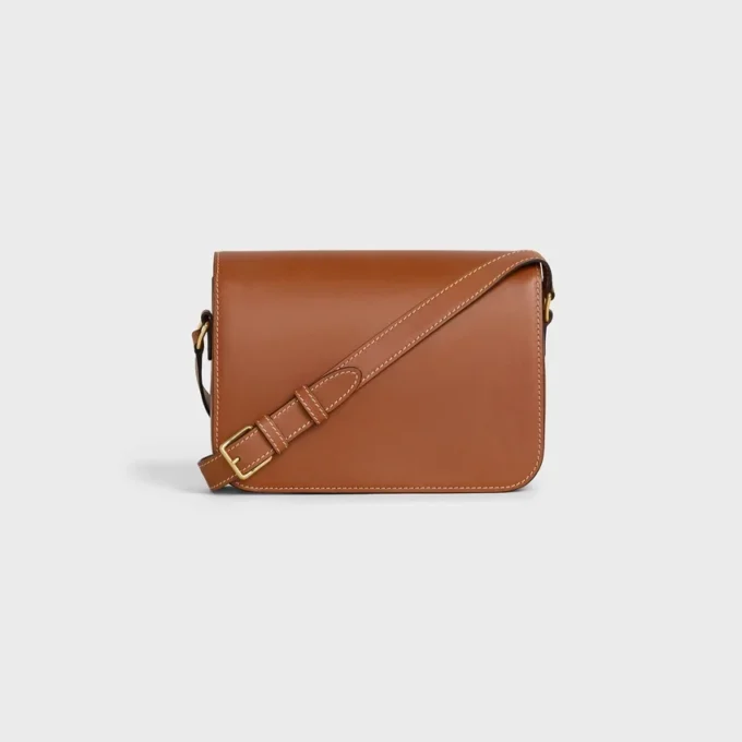Classique Triomphe Bag in Natural Calfskin