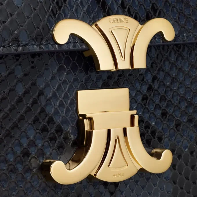 Classique Triomphe Bag in Python