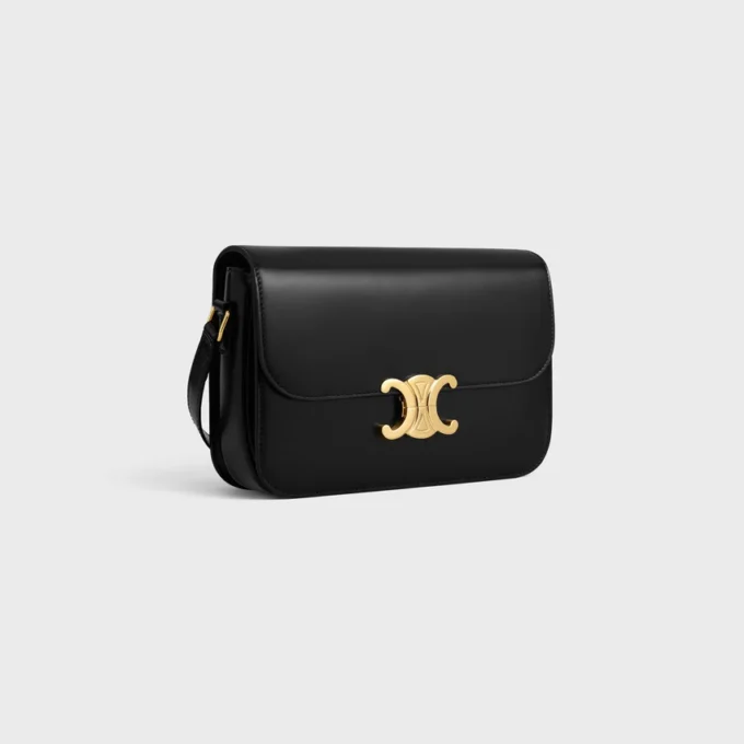 Classique Triomphe Bag in Shiny Calfskin