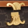 Classique Triomphe Bag in Triomphe Canvas and Calfskin Classique Triomphe Bag in Triomphe Canvas and Calfskin