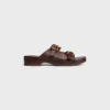 Cleo – Double Strap Sandal in Calfskin – Vegetal Tanning Cleo – Double Strap Sandal in Calfskin – Vegetal Tanning