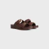 Cleo – Double Strap Sandal in Calfskin – Vegetal Tanning Cleo – Double Strap Sandal in Calfskin – Vegetal Tanning