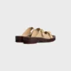 Cleo – Double Strap Sandal in Suede Calfskin Cleo – Double Strap Sandal in Suede Calfskin
