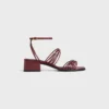 CléMence Heeled Sandal in Goatskin CléMence Heeled Sandal in Goatskin