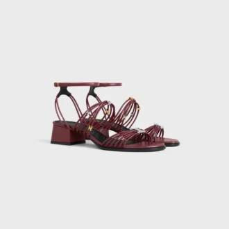 CléMence Heeled Sandal in Goatskin