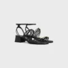CléMence Heeled Sandal in Goatskin CléMence Heeled Sandal in Goatskin
