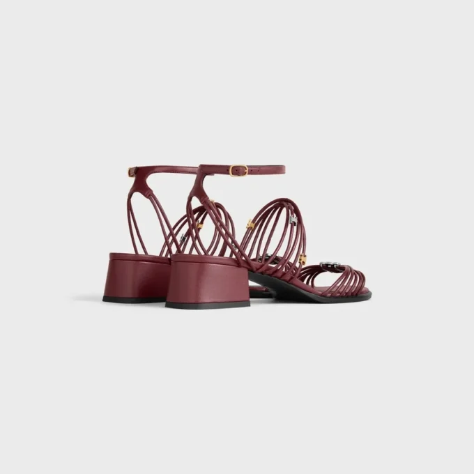 CléMence Heeled Sandal in Goatskin CléMence Heeled Sandal in Goatskin