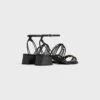 CléMence Heeled Sandal in Goatskin CléMence Heeled Sandal in Goatskin