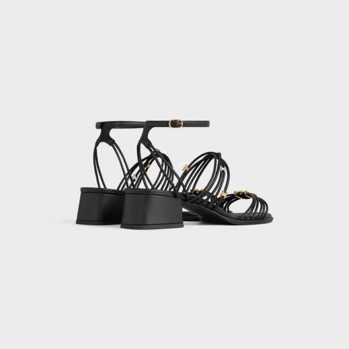 CléMence Heeled Sandal in Goatskin CléMence Heeled Sandal in Goatskin