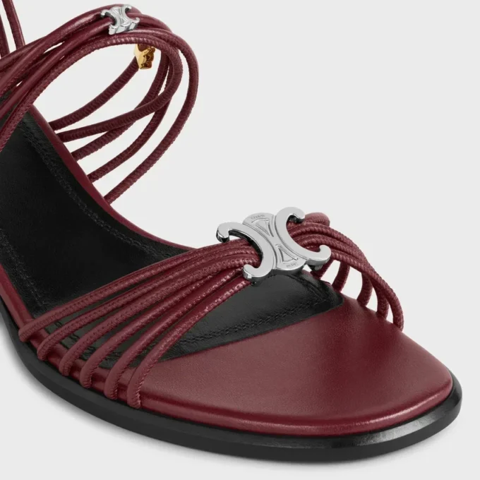 CléMence Heeled Sandal in Goatskin CléMence Heeled Sandal in Goatskin