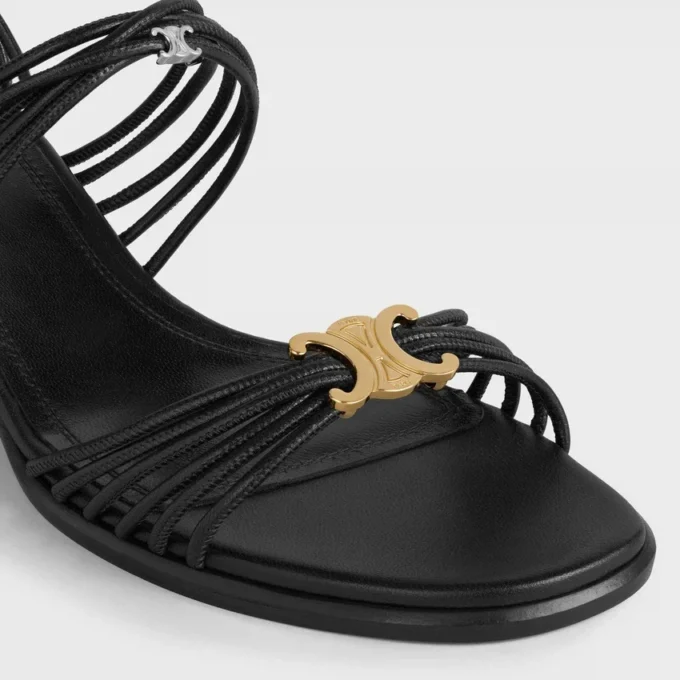 CléMence Heeled Sandal in Goatskin CléMence Heeled Sandal in Goatskin