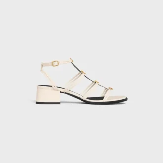 CléMence Heeled Sandal in Lambskin