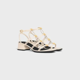 CléMence Heeled Sandal in Lambskin