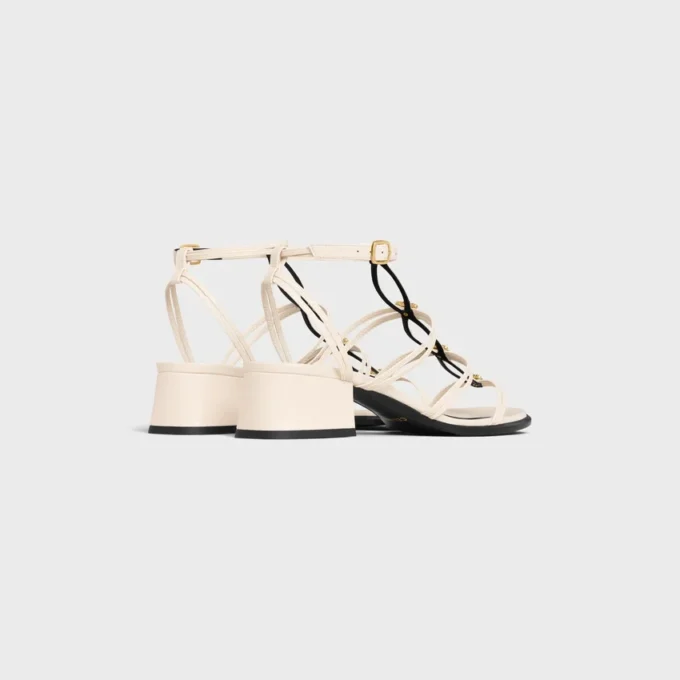 CléMence Heeled Sandal in Lambskin CléMence Heeled Sandal in Lambskin
