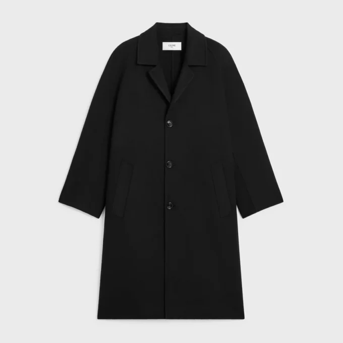 Coat in Double Face Cashmere