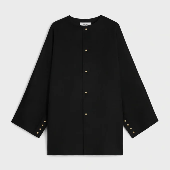 Coat in Double Face Cashmere