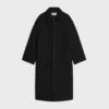 Coat in Double-Face Wool Felt