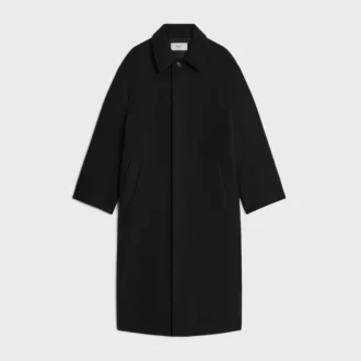 Coat in Double-Face Wool Felt