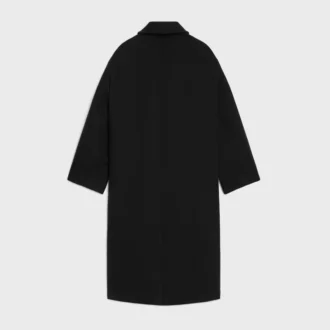 Coat in Double-Face Wool Felt