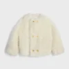 Coat in Fluffy Wool Coat in Fluffy Wool