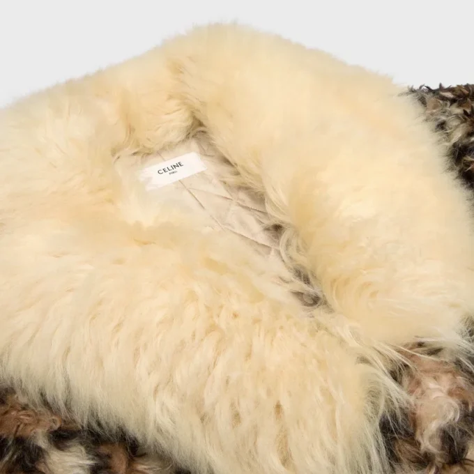 Coat in Mohair Alpaca