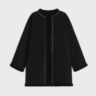 Coat in Suede