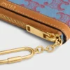 Coin Purse in Textile with Triomphe All Over Coin Purse in Textile with Triomphe All Over