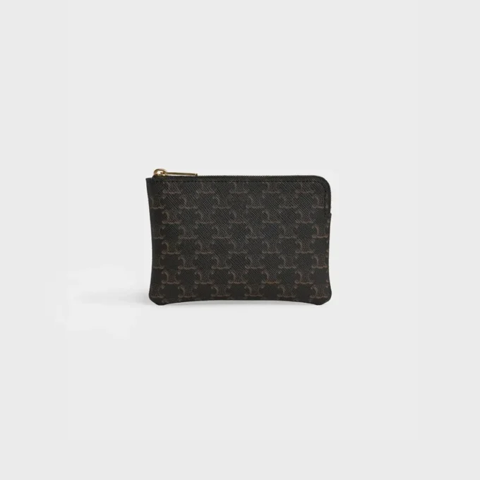 Coin Purse in Triomphe Canvas Coin Purse in Triomphe Canvas