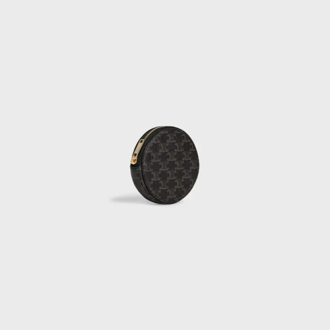 Coin Purse in Triomphe Canvas Coin Purse in Triomphe Canvas