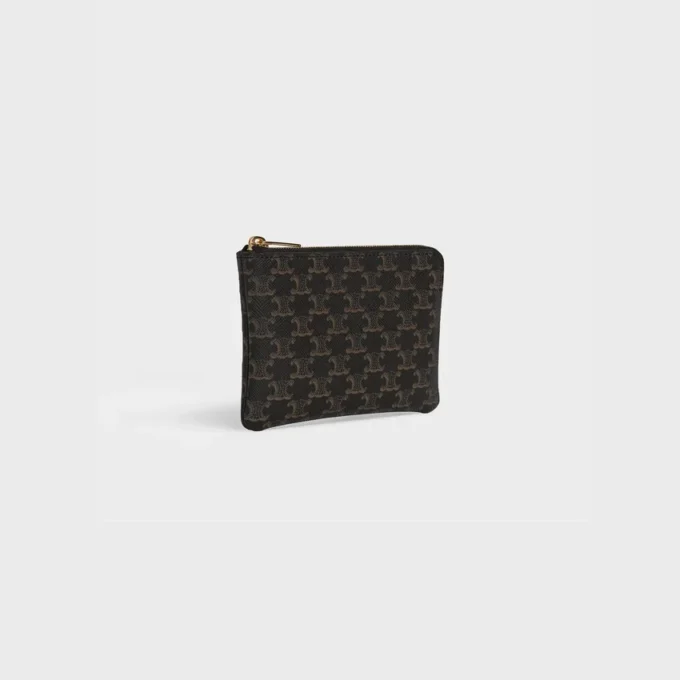 Coin Purse in Triomphe Canvas Coin Purse in Triomphe Canvas