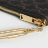 Coin Purse in Triomphe Canvas with Celine Print Coin Purse in Triomphe Canvas with Celine Print