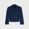 Colonne Blazer in Diagonal Wool Colonne Blazer in Diagonal Wool