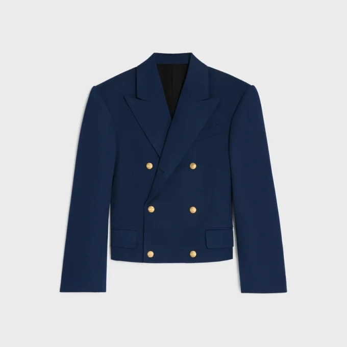 Colonne Blazer in Diagonal Wool Colonne Blazer in Diagonal Wool