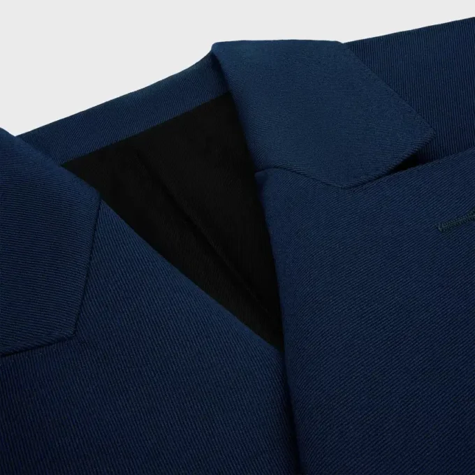 Colonne Blazer in Diagonal Wool Colonne Blazer in Diagonal Wool