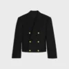 Colonne Blazer in Wool Gabardine