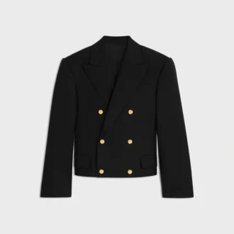 Colonne Blazer in Wool Gabardine