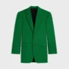 Colonne Jacket in Diagonal Wool Colonne Jacket in Diagonal Wool