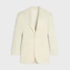 Colonne Jacket in Diagonal Wool Colonne Jacket in Diagonal Wool