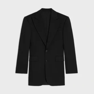 Colonne Jacket in Diagonal Wool