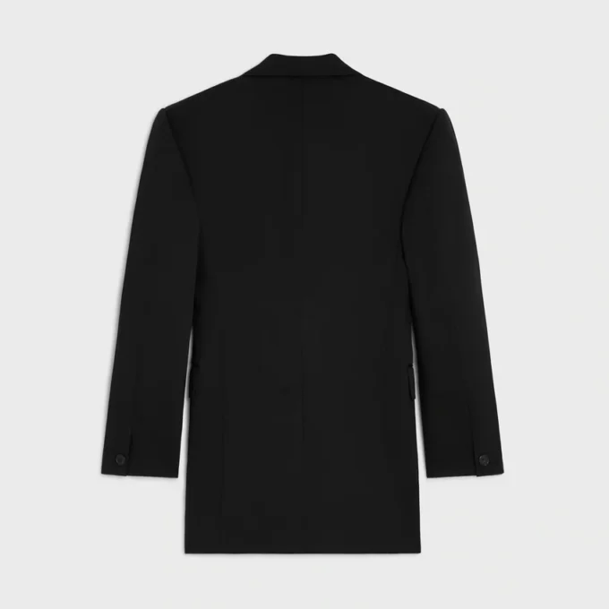 Colonne Jacket in Diagonal Wool Colonne Jacket in Diagonal Wool