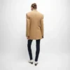 Colonne Jacket in Diagonal Wool Colonne Jacket in Diagonal Wool