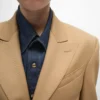Colonne Jacket in Diagonal Wool Colonne Jacket in Diagonal Wool