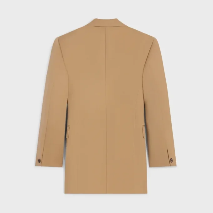 Colonne Jacket in Diagonal Wool Colonne Jacket in Diagonal Wool