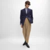 Colonne Jacket in Grain De Poudre Wool