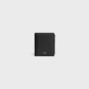 Compact Wallet in Grained Calfskin Compact Wallet in Grained Calfskin