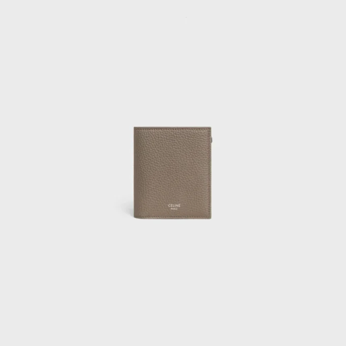 Compact Wallet in Grained Calfskin Compact Wallet in Grained Calfskin