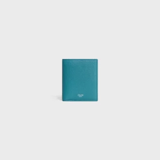 Compact Wallet in Grained Calfskin