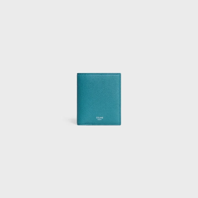 Compact Wallet in Grained Calfskin Compact Wallet in Grained Calfskin