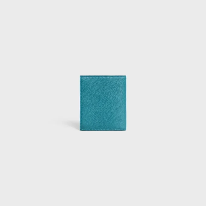 Compact Wallet in Grained Calfskin Compact Wallet in Grained Calfskin