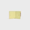 Compact Wallet Triomphe Stamp in Supple Grained Calfskin